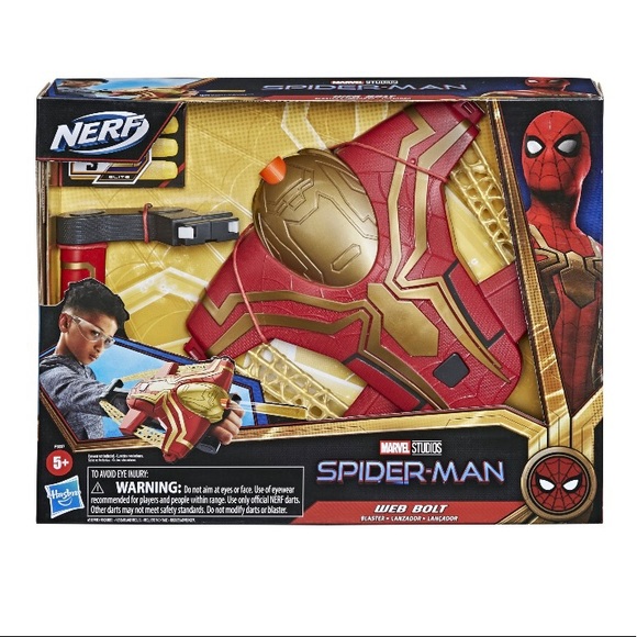 🕷Nerf Spider-Man Web Bolt Blaster Marvel Studios - Picture 13 of 16